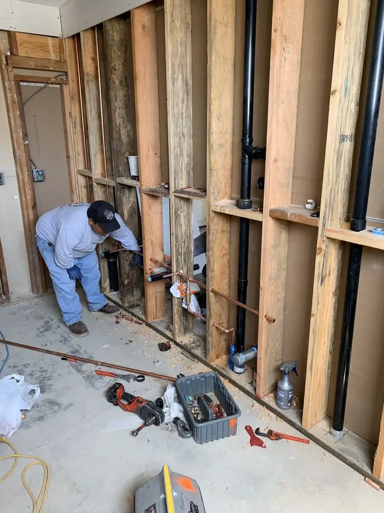 Commercial rough-in plumbing for Gas Line Repair in Pomeraug